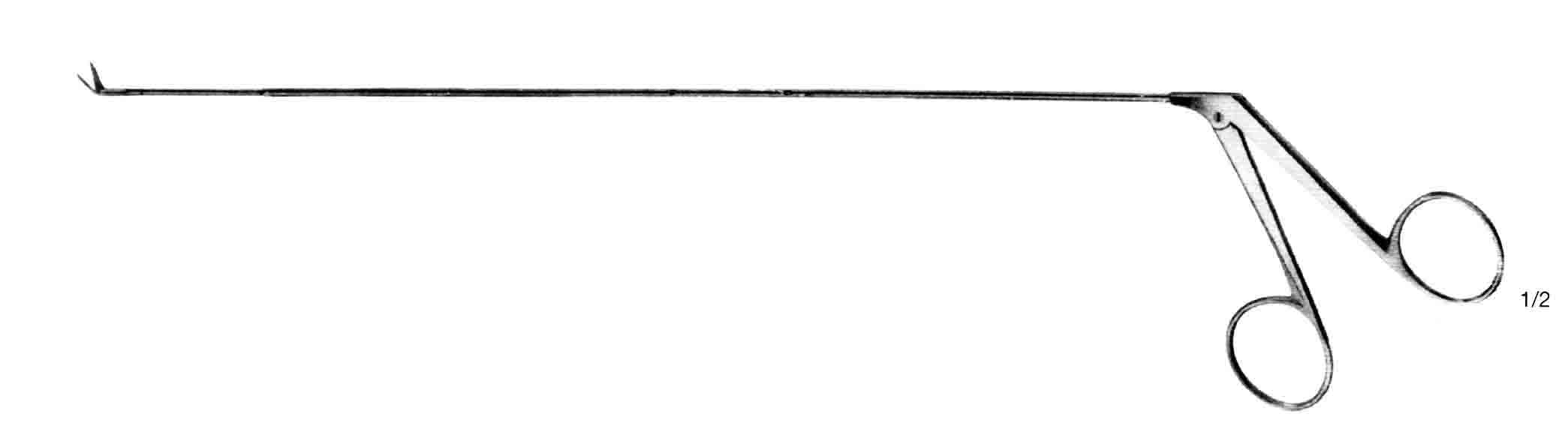 LARING FORSEPS 2 MM 25 CM